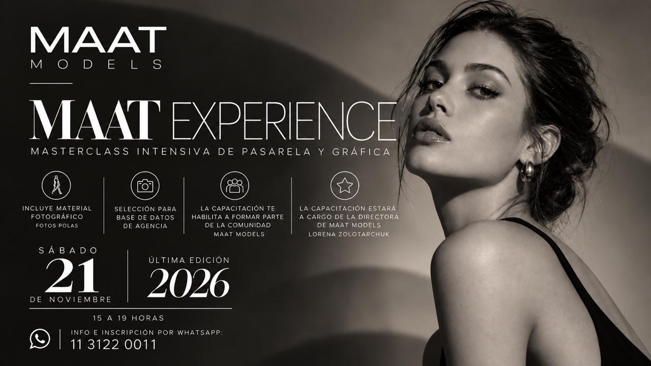 MAAT EXPERIENCE - Masterclass Intensiva